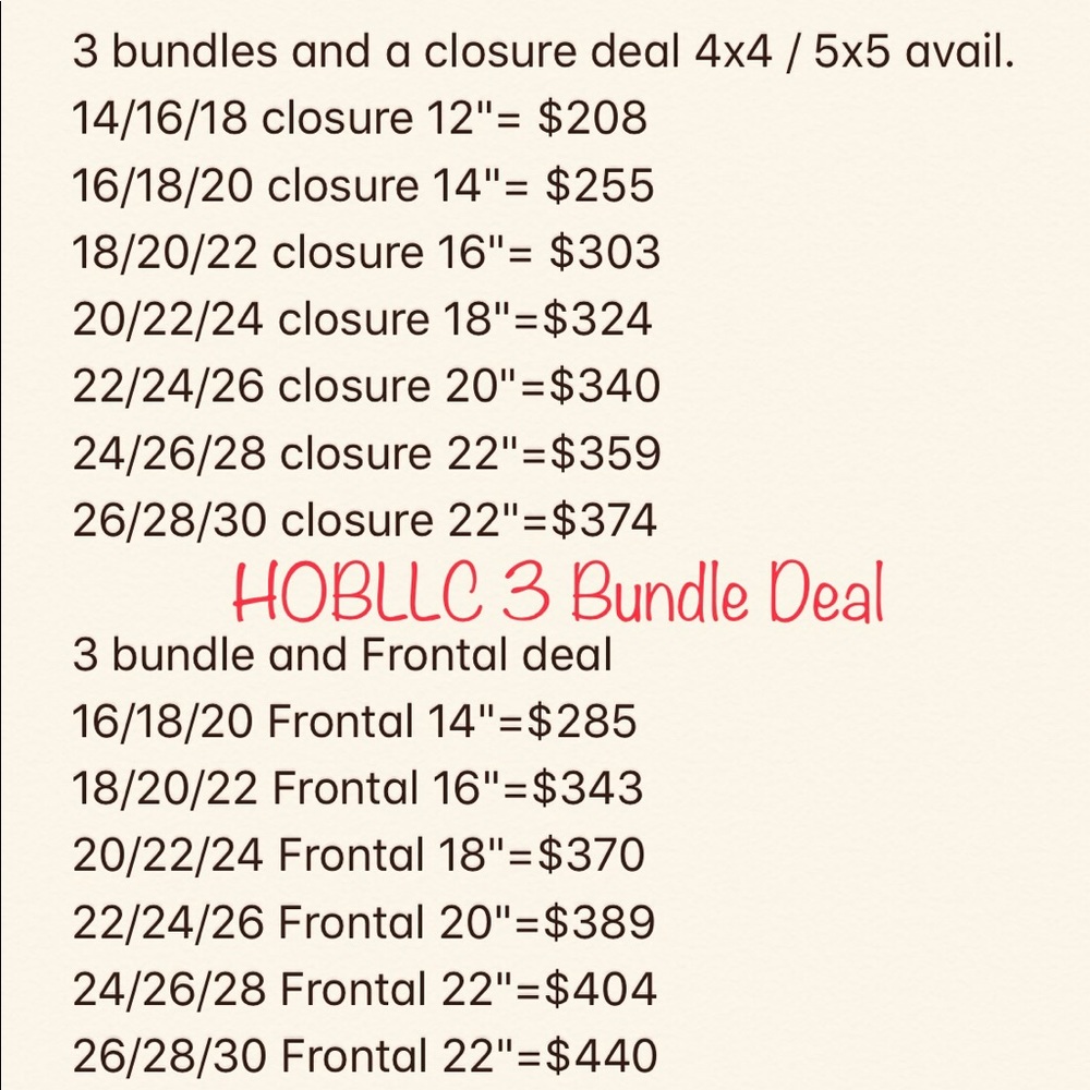 Hair bundles natural Black or dyed by choice